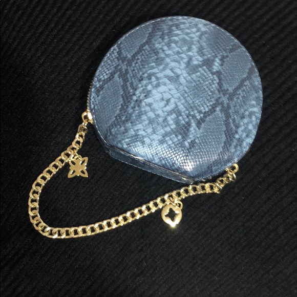 BCBGeneration Faux Snakeskin Zip Wallet - Picture 2 of 8